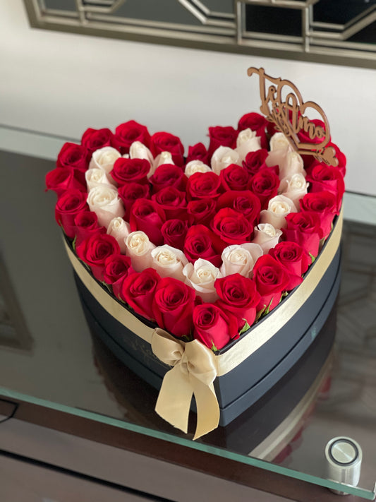 Caja Grande de Rosas