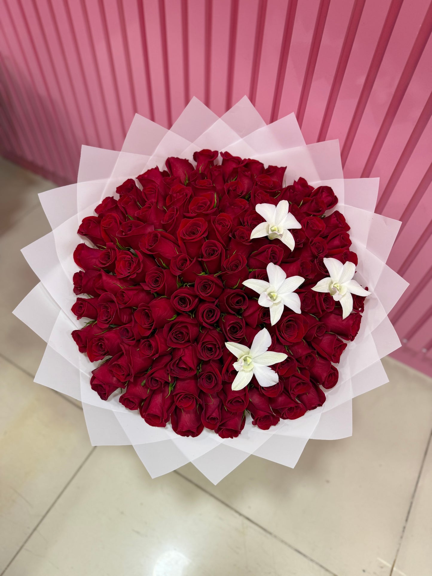 Bouquet with Orchids