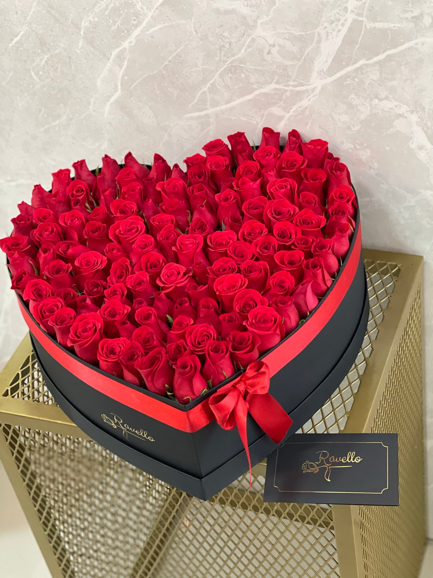 Corazón Gigante de Rosas