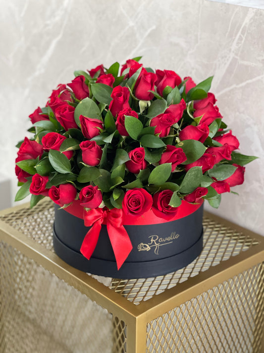 Pompon de Rosas con Follaje