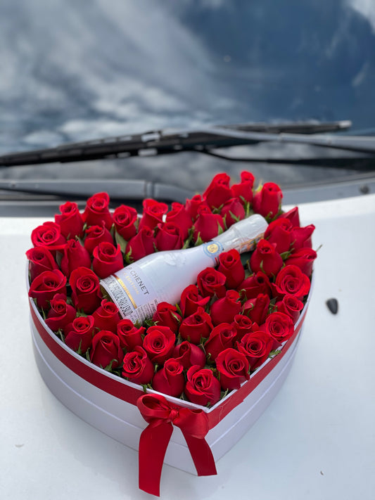 Corazón de Rosas con JP