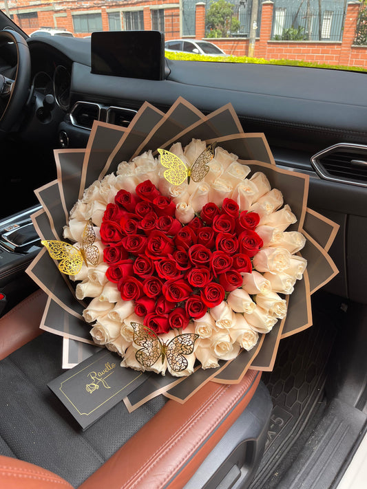 Ramo Buchón con Corazón